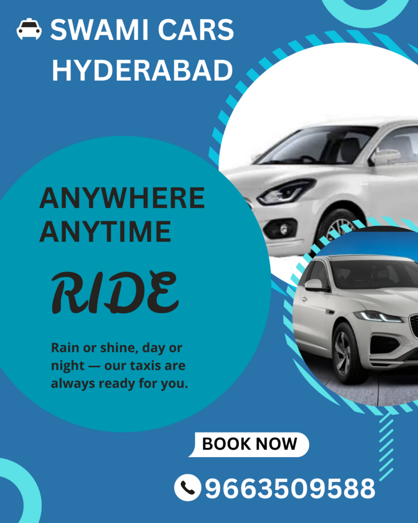 Hyderabad to Hubli Taxi Service by Swami Cars – Book Safe & Affordable Cab Now